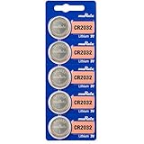 村田製作所（旧ソニー) MURATA・ムラタ・CR2032 リチウム電池 3V 1シート（5個入）