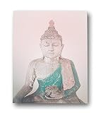 ピンクBuddha壁アート印刷、Zen保育園、子供の部屋装飾、性別Neutral保育園壁アート、インスピレーションアート印刷、保育園装飾 08x10 kinwat1010810.m
