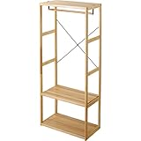 ハンガーラック クローゼット ワードローブ スリム おしゃれ 北欧 コートハンガー ハンガーポール シンプル