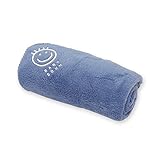 Bemini by Baby Boum Nursery Softy Multi-Use Blanket (100 X 150 Cm, Blue) by Baby Boum