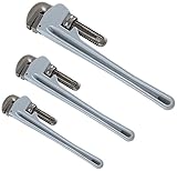 ATE Pro. USA 34042 Pipe Wrench, Aluminum 3-Piece Set by ATE Pro. USA