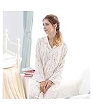 授乳服 マタニティ パジャマ 産後まで使える 上下セット 授乳口付きマタニティ パジャマ ボーダー柄 前開き 授乳パジャマ お産 出産 妊娠 部屋着 小さいサイズ S M L XL ウエスト調節 マタ