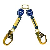 3M DBI-SALA Nano-Lok 3101273 Tie Off Self Retracting Lifeline, 6-Foot, 3/4-Inch Dynema Polyester Web