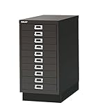 BISLEY BA3/10 引き出し 10段 スチールキャビネット 【ブラック】【日本正規代理店品】【5年保証】