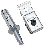 National Hardware N344-929 Zinc Plated Folding Door Upper Pivot [並行輸入品]