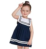 LAZA ワンピース Aライン きれいめ 上品 可愛い風 子供ワンピース 女の子 ガールズ (110cm)