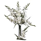 卸売ホワイト36インチGladiolaステムセットof 12 )、[装飾、シルク花]