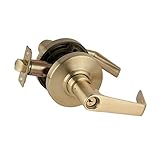 Schlage al50pd-sat Saturn Keyed Entrance /オフィスドアレバーセット、 AL50PDSAT606 1