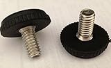 の数量16 – 1 / 4 "ステンレススチール – ねじでフィートGlidesの家具