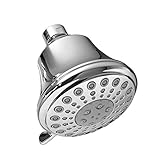 American Standard 1660.625.002 Traditional 5-Function Showerhead, Polished Chrome [並行輸入品]