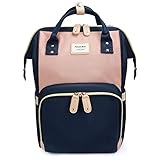 PomeloBest マザーズバッグ リュック ママバッグ 大容量 ママリュック マザーズリュック 人気 リュック レディースバッグ ベビー用品収納　出産祝い おむつ替えシート付き 保温ポケット付き 
