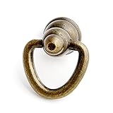 ドロップハンドル ブラス 真鍮 定番シンプル オーソドックス サイドコンチョ ジョイントパーツ トチカン レザークラフト ウォレットチェーン用