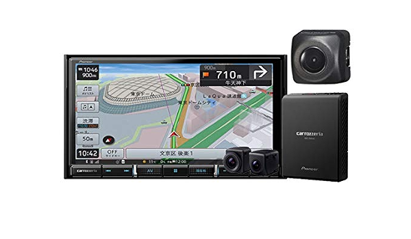 カロッツェリアavic Rz711 Vrec Ds800dc Nd Bc8iiフルセグcd録音bluetooth対応7v型楽ナビ 前後ドラレコ バックカメラセット オーディオ一体型ナビ 車 バイク Amazon