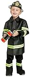 Fun World Costumes Baby Boy's Toddler Fire Chief Costume Black Small [並行輸入品]
