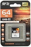 IO-DATA SDメモリーカード SD2U3-64G (64GB/UHS-II/UHSスピードクラス3/Video Speed Class 90対応)