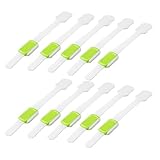 Jolieer 開閉禁止 ベビーセフティーロック 多目的ストッパー 引き出し・食器棚・冷蔵庫ロック 10個入り (グリーン)