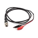 1.1メートルの長さ2つのワニ口クリップコネクタ延長ケーブルテストにDealMux BNCオス