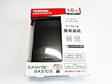 東芝 ポータブルハードディスク 1TB 黒 HD-AB10TK