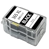 BC-365XL 詰め替えインクカートリッジ 互換 増量タイプ BC-365XLBK ブラック 1本セット 対応機種:PIXUS TS3530 TS3730 365 シリーズキヤノン用プリンターインクタンク 大容量 最新機種対応 補充用 個包装
