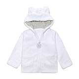 (プタス)Putars ベビー服 子供服 パーカー コート 女の子 男の子 長袖 もこもこ 耳付き 暖かい 可愛い 秋 冬 スポーツ 運動会 旅行 記念日 プレゼント 6-24ヶ月