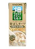 カゴメ 畑うまれのやさしいミルク なめらかオーツ 200ml×24本