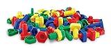 Learning Resources Attribute Nuts& Bolts, Set of 64 [並行輸入品]