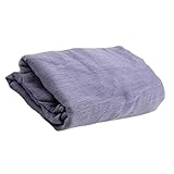 Prettyia ベビー　ファブリック　ブランケット　おくるみ　タオル　寝相アート　洗礼　出産祝い　写真用毛布　ソフト　10色選べ - グレー