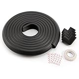 コーナークッション ( 5mセットエッジクッション+コーナークッション×4+両面テープ×1)コーナーガード/コーナーカバー /テーブル/柱/家具の角を保護して 赤ちゃん や ご年配の方の ケガ防止 安