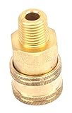 Forney 75126 Pressure Washer Accessories, Quick Coupler Male Socket, 1/4-Inch Male NPT, 5,500 PSI [並