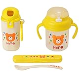 ミキハウス ホットビスケッツ(MIKIHOUSE HOT BISCUITS) 【箱付】 食洗機OK・おでかけマグセット 黄