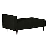 arne ベンチソファ 背もたれ無し ベンチチェアー 長椅子 片肘付き イス ダイニング 2人掛け 布張り Baggy SA 3×5 ブラック