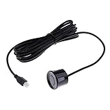 Baoblade Baoblaze ユニバーサル　車の安全性　バックアップ　駐車場レーダーセンサー　2.5メートル　全4色 - ブラック