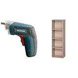 『電動ドライバー 充電式 RD110-G グリーン』と『カラーボックス4段 幅41.4×奥行29×高さ134.6cm ナチュラルA4サイズ収納 CX-4F』のセット