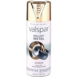 Valspar 465-66009 SP 12 oz Gold Brilliant Metal Spray Paint [並行輸入品]