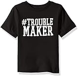 The Children's Place Toddler Boys' Fun Message Graphic T-Shirt Black 2T [並行輸入品]