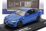 SOLIDO 1/43 アルファロメオ ジュリア クアドリフォリオ 2016 (ブルー) 完成品 S4313104 [並行輸入品]
