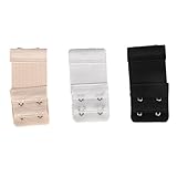 【Phenovo】ブラジャー延長ホック　調整ホック　２段３色組
