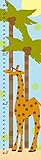 Green Leaf Art Summer Giraffe Growth Chart by Green Leaf Art