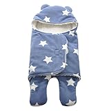 Happylifehere おくるみ 赤ちゃん 新生児 ベビー 0～12ヶ月 フリース 冬 9柄 出産祝い (M, A)