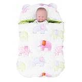 ARIBEBE Baby Sleeping Bag [並行輸入品] (Elephant Pink)