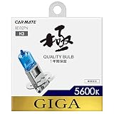 カーメイト 車用 ハロゲン ヘッドライト GIGA ザ・ブループラス H3 5600K BD327N