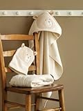 Hug Me Bear Cuddle Robe and Wash Mitt by Natures Purest