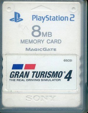 PlayStation2 専用メモリーカード(8MB) Premium Series Gran Turismo 4