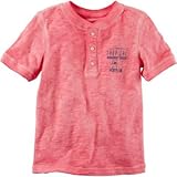 Carter's(カーターズ) サンウォッシュヘンリー ピンク トップス半袖Tシャツ 3歳【並行輸入】