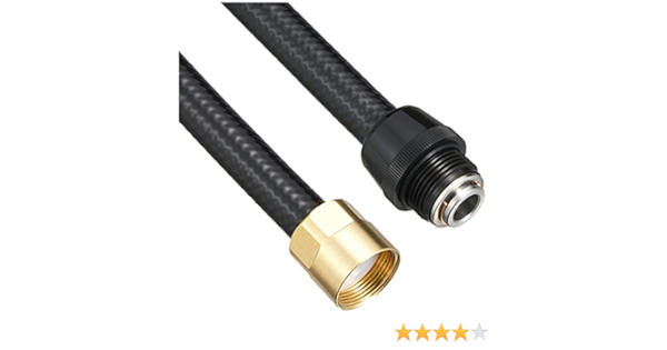 Amazon Toto 洗髪器用シャワーホース 10mm 洗髪器用 黒色 Th446r 洗面水栓