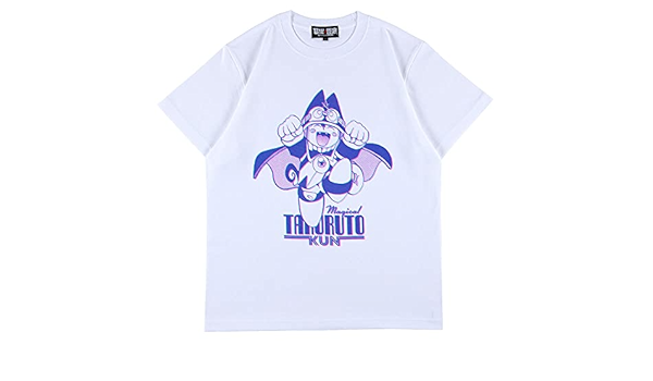 Amazon まじかる タルるートくん タルるートくんtシャツ タルるート ホワイト Tシャツ カットソー 通販