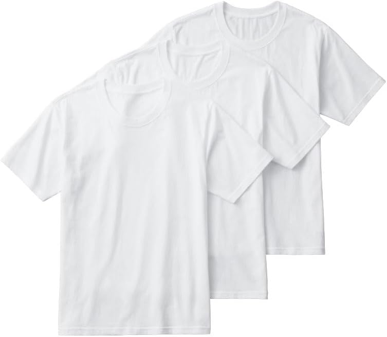 GUNZE(グンゼ) インナートップスグンゼベーシック 3枚組 肌に優しい綿100% クルーネックTシャツ GM01133メンズ