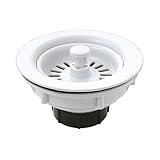 Master Plumber 547-656 MP Basket Sink Strainer, White by Master Plumber [並行輸入品]
