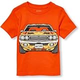 THE CHILDREN'S PLACE(ザ・チルドレンズプレイス) ショートスリーブマッスルカーグラフィックティ トップス半袖Tシャツ 18～24ヶ月【並行輸入】