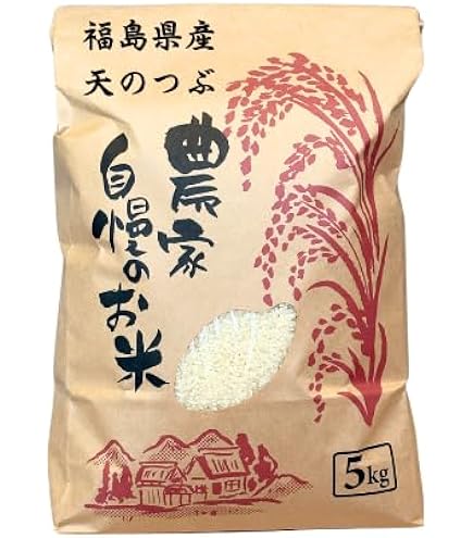 Amazon.co.jp: 【精米】福島県産 天のつぶ 5kg : 食品・飲料・お酒
